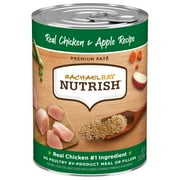 Rachael Ray Nutrish Premium Paté Real Chicken \u0026 Apple Recipe Wet Dog Food, 13 oz. Can